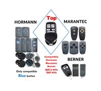 Control remoto para puerta de garaje Hormann Berner Marantec 3 en 1 Klone Auto Scan de 4 canales Hse2