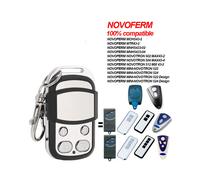 Control remoto para puerta de garaje Tormatic Max 43-2, Max 43-4, Novoferm Novo 502 de 2 canales, Novo 504 de