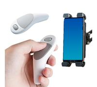 Control remoto para teléfono, control de mano recargable, control de teléfono con dedo, panel táctil inalámbrico multifunción, dispositivo de mano recargable para leer