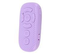 Control Remoto para TikTok, Cambio de Página con Control Remoto, Cambio de Página Bluetooth4.2 para Aplicación Aplicación de Soporte, Vídeo, Lectura, Selfie (Violeta)