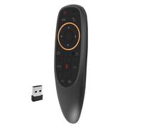 Control remoto por voz G10S Air Mouse, receptor USB de 2,4 G para Android TV BOX PC, sensor giroscópico, minicontrolador inalámbrico inteligente.