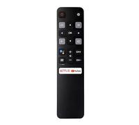 Control Remoto por Voz RC802V FNR1 for TCL Android 4K Smart TV Netflix Youtube 49P30FS 65P8S 55C715 49S6800 43S434