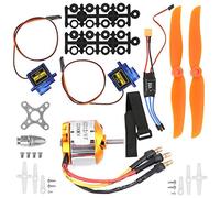 Control Remoto RC, KV2200 Motor 6035 Hélice RC Hélice 2000kv Avión 2212 Motor Avión sin Escobillas Servo 30A ESC XT60 Set