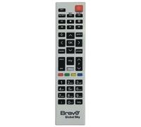 Control Remoto Tv Marca Bravo Modelo GLOBAL SKY