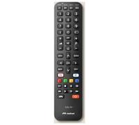 Control Remoto Tv Meliconi 808014, FULLY 8+, Negro, Versátil Y Universal