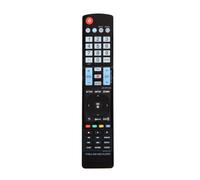 Control remoto universal compatible con LG Smart TV 3D Negro_talla única/Negro_Regalo sorpresa