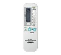 Control Remoto Universal for Aire Acondicionado K-1010E, 1000 en 1, for Sensor Auxiliar York Tadiran, Akira Teco Teac, Pantalla LCD.