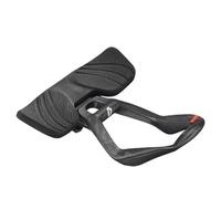 Control Tech Sirocco Mini Clip-on Carbon Bike Aerobar para Manillar de Bicicleta de Carretera/Prueba contrarreloj/Triatlón, Montado en el Manillar, ST1930-N
