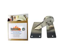 Control total BBQ Kit de bisagra y junta de acero inoxidable para Weber Smokey Mountain WSM Smoker Grill 18.5 22.5