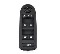 Control Ventana 98054508ZD Interruptor Elevalunas Automático Botón Espejo Lateral Accesorios para Peugeot 308 508 para Citroen para C5 2007-2013(Negro)