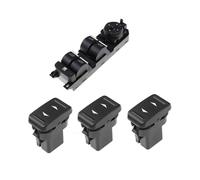 Control Ventana Lateral Interruptor De Control del Elevalunas Eléctrico Principal para Ford Mondeo MK4 S-MAX GALAXYES, 7S7T14A132BC 6M2T14529AD Botonera Elevaluna(A Set)