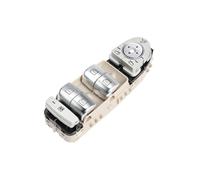 Control Ventana Lateral para Benz Clase C W205 S205 X253 C200 C300 C350 C63 AMG A2059056811 Botón del Interruptor Control La Ventana Maestra Eléctrica Consola Botonera Elevaluna(Beige)