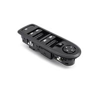 Control Ventana Lateral para Peugeot 301 2014-2017 para Aircross Picasso 98025201ZD Interruptor Maestro Elevalunas Eléctrico Botón Elevalunas 98025189ZD Botonera Elevaluna(White Backlight)