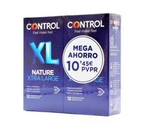 Control Condom Preservativos Nature XL Xtra Large 2x12 uds