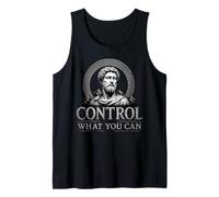 Controla lo Que Puedas Estoicismo Filosofía Marco Aurelio Camiseta sin Mangas
