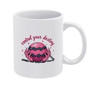 Controla Tu Propio Destino Taza Cerámica Taza De Café Porcelana Tazas 330Ml Para Cacao Amigo Leche