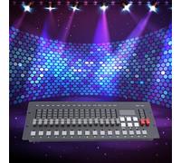 Controlador 512 Consola,Controlador de 256 canales para escenarios lámpara Moving Head DJ Club Party