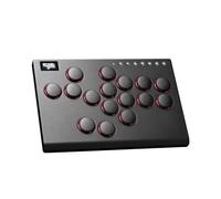 Controlador Arcade Stick de 16 Teclas con Todos los Botones, Controlador Hitbox con Turbo y RGB Personalizado, Compatible con Hot-Swap y SOCD