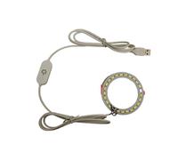 Controlador atenuador de interruptor táctil en línea luz LED con cable 2 metros DC 5V 12V controlador dos colores + panel(Touch Switch-12W)