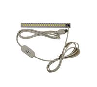 Controlador atenuador de interruptor táctil en línea luz LED DC 5V 12V con cable 2 metros + panel dos colores(Touch switch-5W)