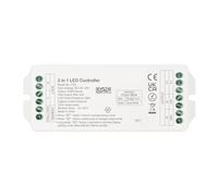Controlador atenuador LED 3.0 +2.4G Controlador LED PZ2 2IN1 PZ5 5IN1 Máximo 20A adecuado for tiras de luz LED de un solo color/doble blanco/RGB/RGBW/RGB+CCT(PZ5 Only)