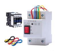 Controlador automático de bomba de agua DF-96DK con 18 A para protectores y sondas, interruptor de nivel de agua de 220 V 25 A para detección de depósitos y hogares (B)