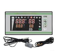 Controlador automático de incubadora controlado por microcomputadora XM-18S para huevos de aves de corral - Precisión de temperatura de ± 0.1 ° C, humedad HR del 0 al 99%, torneado programable de