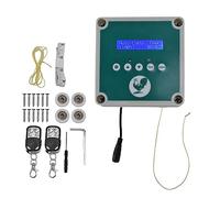 Controlador automático de Puerta de gallinero IP44, Kit de Motor de actuador de Puerta de casa, Temporizador, detección de luz, Control Remoto, Motor de actuador de gallinero para