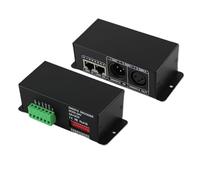 Controlador BC-803 RGB DMX512, DC5V-24V, 5A x 3 canales, voltaje constante, PWM, , , barra de luz LED , bañador pared , 1 unidad