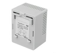 Controlador bimetálico de temperatura del termostato con el soporte del carril del estruendo para los gabinetes eléctricos industriales 0-60℃ (ZR011 rojo+azul)