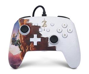 Controlador cableado mejorado de PowerA para Nintendo Switch - Ascenso del héroe