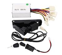 Controlador Cepillado de 24V 250W y Conjunto de Acelerador de Pedal, Kit de Conversión para Reemplazo de Triciclo Eléctrico de Bicicleta Eléctrica