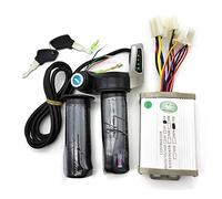 Controlador cepillado de 48 V con mango de acelerador para scooter | Control preciso del manillar