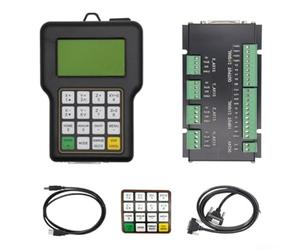 Controlador CNC de 3 ejes para máquina de grabado DSP A11E, sistema de control de mango con estabilidad de alta resolución y protección de apagado, 24 x 17,2 x 11 cm