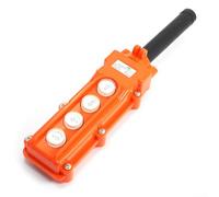 Controlador COB62 impermeable del botón de la grúa de 4 vías para el uso industrial resistente