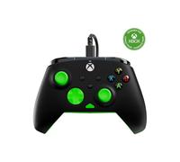 Turtle Beach Rematch Core Mando de juegos con cable con licencia XBOX & PC | Negro, XBOX Series X|S, XBOX One, control de audio, palanca Hall-Effect, motor de vibr./gatillo de impulso