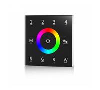 Controlador con pantalla táctil RGB RGBW de dos colores monocromático de 4 zonas, 100-240VAC DMX512, 2,4 GHz T11, T12, T13, T14(T14 black)