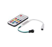 Controlador - controlador mini para tira led digital, 60x12x6 mm, ligero (27 g), compatible con tiras led de 12V, fácil instalación y uso.*