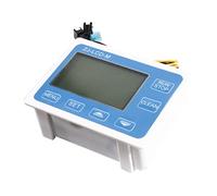 Controlador cuantitativo de flujo de 7MM Sensor de engranaje de manguera con pantalla Digital, uso de válvula solenoide de manguera de 6MM for controlar y mostrar el flujo de líquido