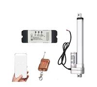 Controlador DC 12V/24V 1500N Actuador lineal, 12V Accionamiento eléctrico Ventana Abridor Motor 30W 50-250mm Carrera Para vehículos de motor y autocaravanas.(12V 100N 60mm s,100mm Stroke length)