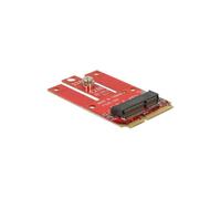 Controlador de almacenamiento M.2 - DELOCK - Mini PCIe > M.2 Key E - Compatible con Windows - Formato 2242/2230/3042/3030