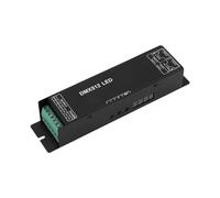 Controlador de atenuación decodificador digital 512 DMX512, adecuado for tira luz LED RGB, conexión RJ45, CC 12-24 V, 20 A
