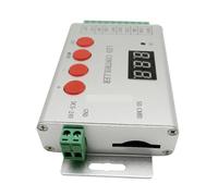 Controlador de atenuación LED de píxeles H802SE, controlador de 4 puertos de 6144 píxeles, compatible con DMX512 WS2811 WS2812 APA102 y otros controles remotos