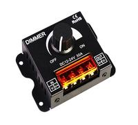 Controlador de atenuación LED, módulo de tira de luz de un solo color, barra de luz, caja de luz, letrero, perilla de ajuste de brillo de 12-24 V, interruptor(Remote control dimmer)