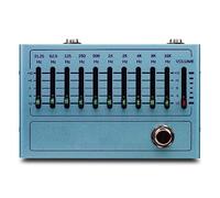 Controlador De Banda Ecualizador 10 Banda EQ Pedal De Efectos De Guitarra True Bypass Guitarra Eléctrica Accesorios Para Bajos Accesorios para efectos de guitarra