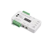 Controlador de barandilla de escalera con LED de píxeles, sensor de movimiento y luz diurna WS2811, regulador de intensidad de tira de píxeles RGB, luz interior de 12 V y 100 W de potencia.(Full set)