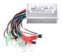 Controlador de bicicleta eléctrica Accesorios E-Bike 36V/48V 250W Motor de bicicleta eléctrica sin escobillas Controlador Reemplazo