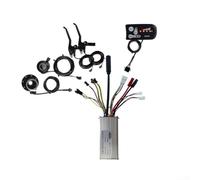 Controlador de bicicleta eléctrica de 36 V/48 V 500 W con pantalla LED S800, sistema de acelerador y palancas de freno compatibles con kits de conversión de bicicletas eléctricas