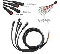 Controlador de Bicicleta Eléctrica, Scooter Eléctrico con Controlador de Motor sin Escobillas Controlador de Bicicleta Eléctrica Controlador de Bicicleta Eléctrica de 36 V para