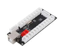 Controlador de Botón Codificador USB para Juegos de para PC Carcasa Acrílica Cortada con Láser de Alta Precisión, Tablero Ignífugo, Resistente a Arañazos Negro CY 822A (CY-822C)